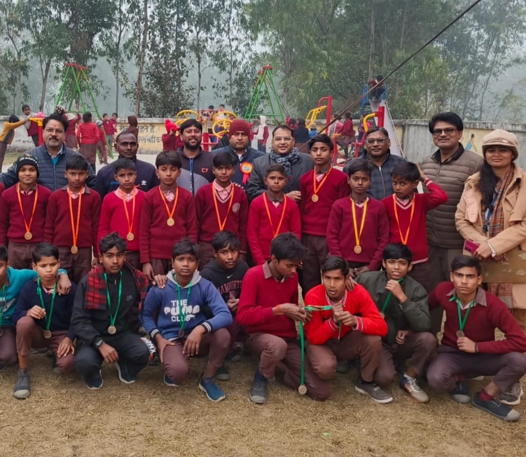 ब्लॉक स्तरीय खेलकूद प्रतियोगिता का हुआ आयोजन। , यूपीएस औंध का जलवा कायम