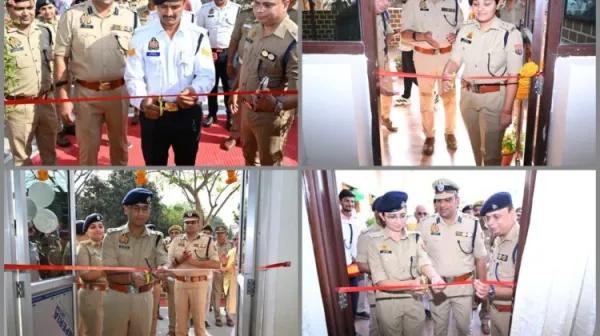 बरेली: पुलिस लाइन्स में हुआ नये कार्यालय का उद्घाटन, वरिष्ठ पुलिस अधीक्षक अनुराग आर्य ने शुरू की नई पहल